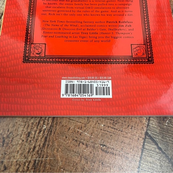 NEW Rick and Morty vs. Dungeons & Dragons Paperback Graphic Novel Rothfuss - Picture 5 of 5